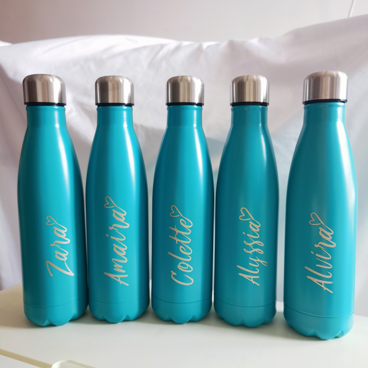 Aquatic Gym - 17oz Stainless Steel Water Bottle with