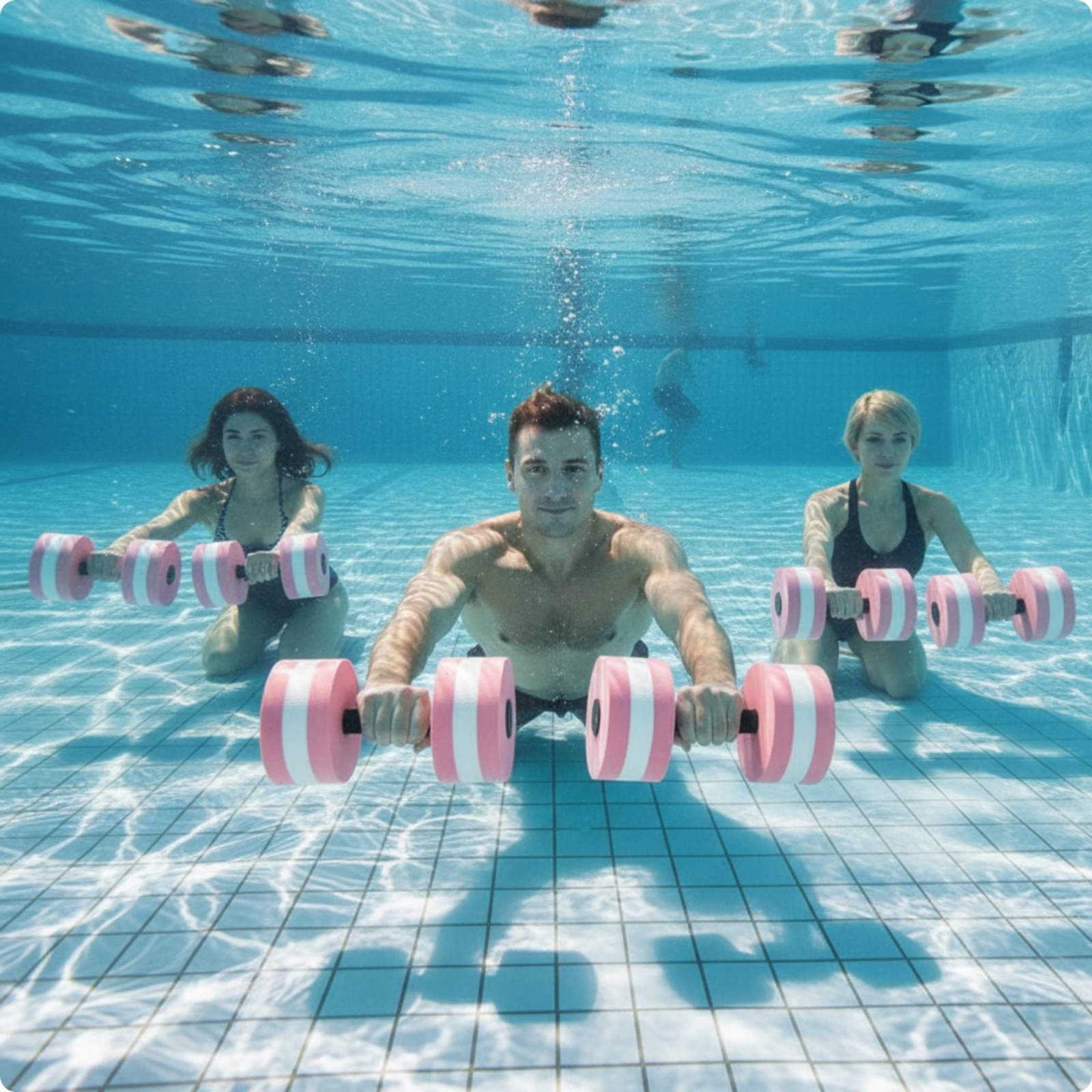 Us Aquatic Sports - Foam Water Dumbbell Buoyant Aquatic Dumbbell