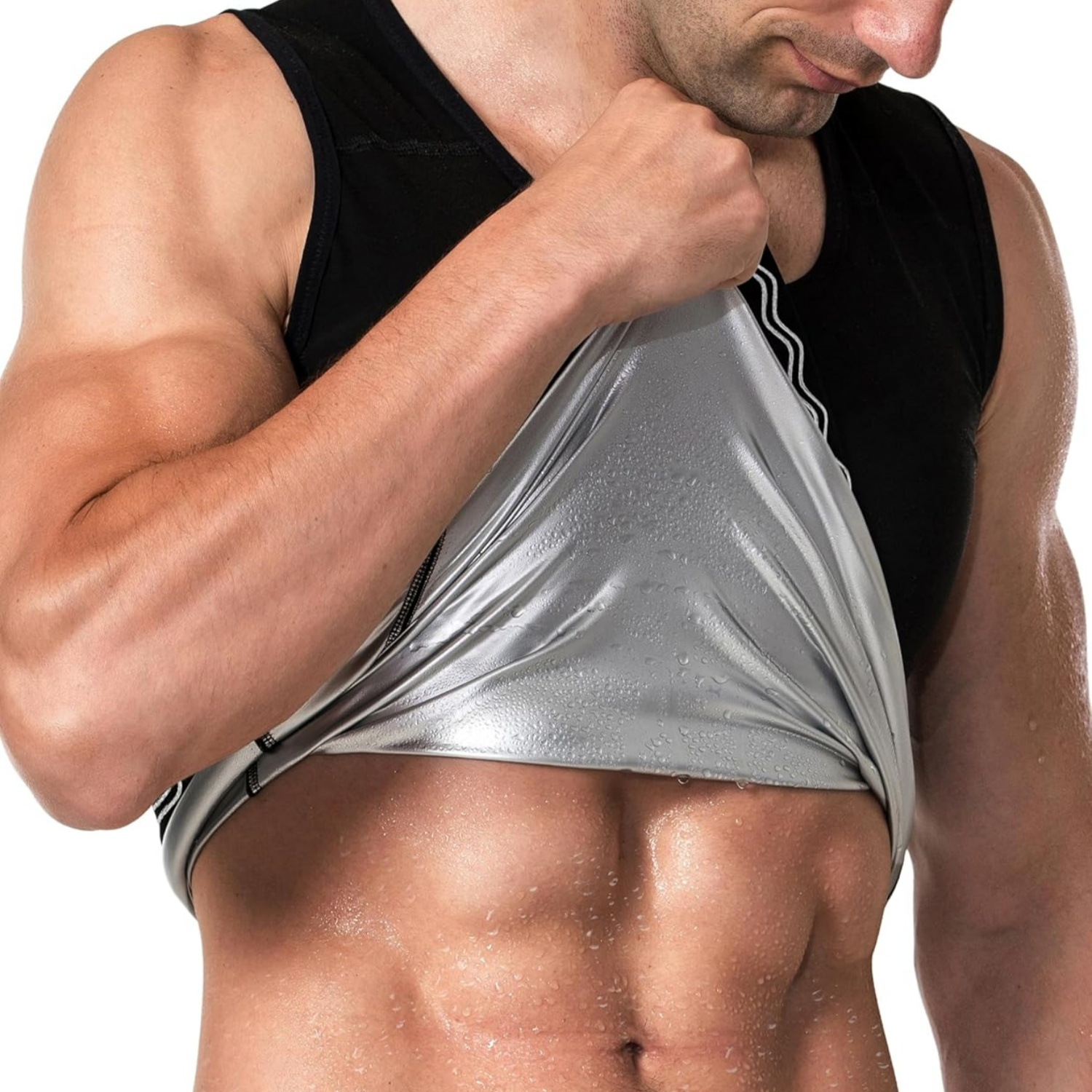 1pcs Sauna Shirt for Men, Shor - Aquatic Gym recension och pris